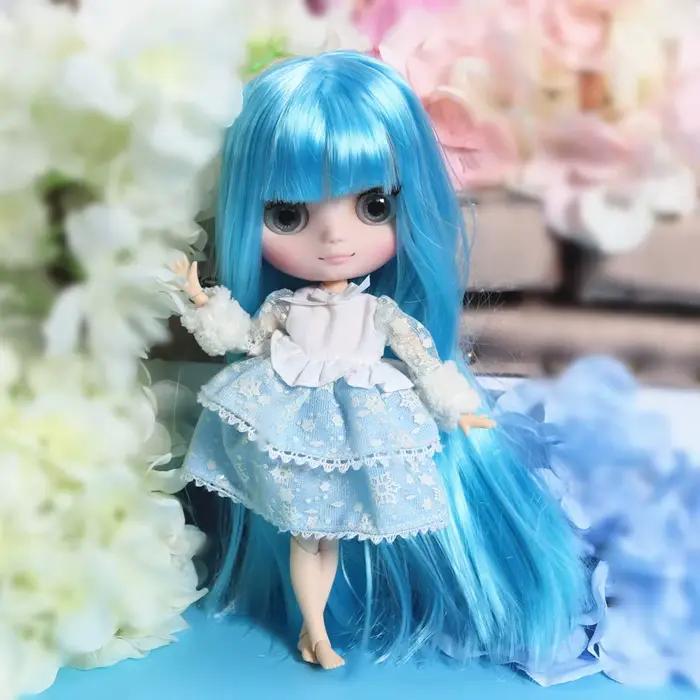 Poupée DBS Middie Blyth 20 cm, corps articulé nu avec geste de la main, 1/8 BJD