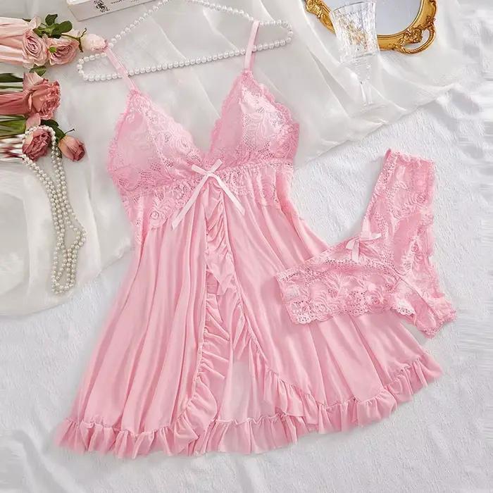 Pyjama de nuit transparent doux