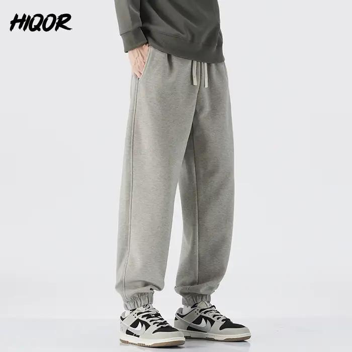 Pantalon de survêtement ample et droit pour hommes, vêtements de travail décontractés, américain, marque de mode, jambes larges, polyvalent, automne