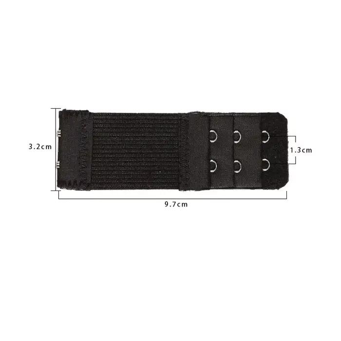 Extension de sangle de soutien-gorge pour femmes, 1 pièce, Extension de boucle, 3 rangées, 2 crochets, sangles de fermoir, outil de couture, accessoires intimes