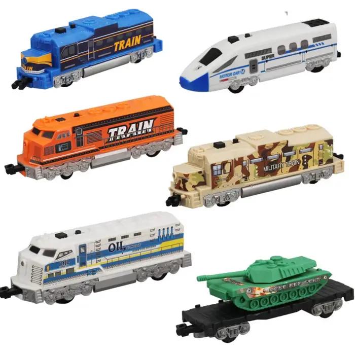 Modèle de wagon de train à grande vitesse, ensemble de montage DIY, pièces de scène, accessoires, jouet cadeau