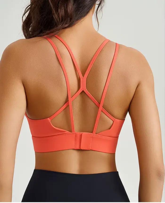 Soutien-gorge de sport dos mince pour femmes