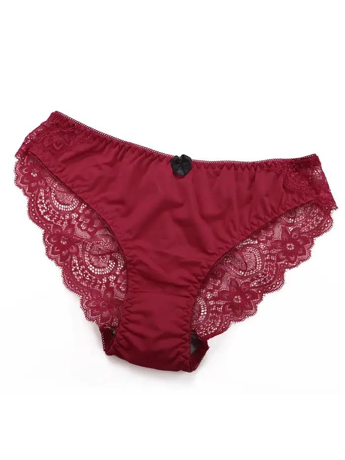 Vente chaude 2 pièces ensemble de sexy rouge avant bouton braissere beau dos papillon mode soutien-gorge push up femmes