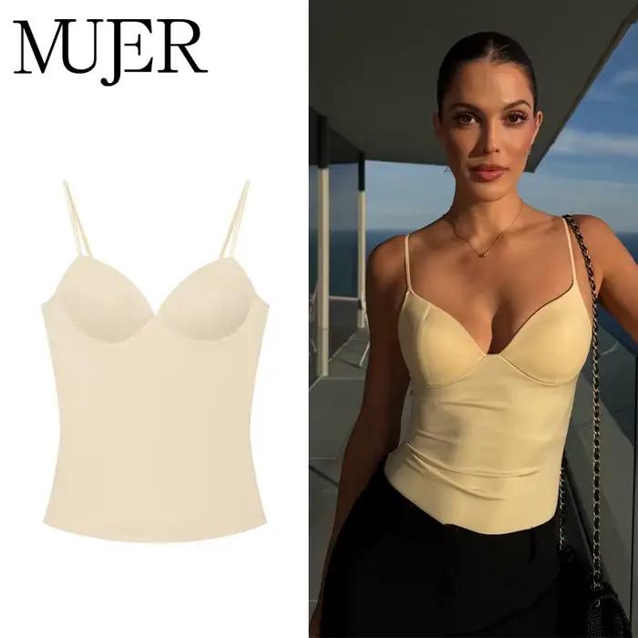 Haut court corset sexy pour femme