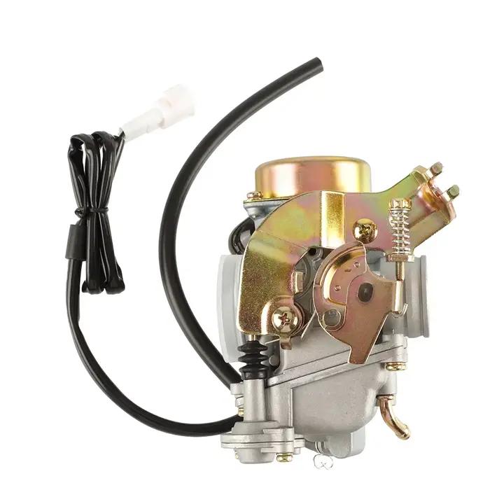 Accélérateur électrique de carburateur CVK24, 24.5mm, pour Keihin Yamaha RS100 GY6 100cc 125cc 150cc, Scooter 4 temps ATV Tricycles Dirt Carb