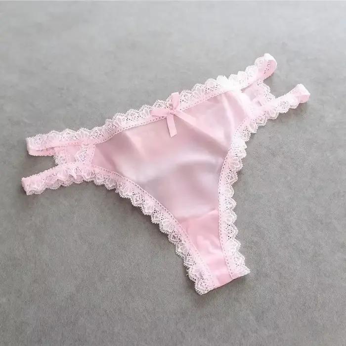 Culotte fine d'été Sexy ajourée en dentelle pour femmes