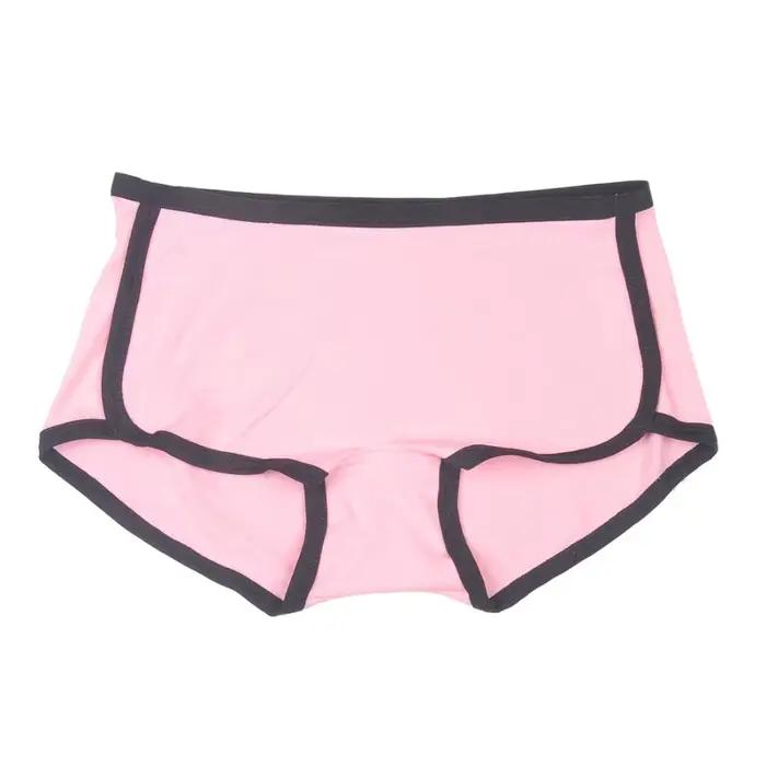 Populaire Sport Boyshorts slips Boxer culottes sous-vêtements mignons femmes doux coton garçon Shorts taille moyenne Sexy Lingeries Shorty