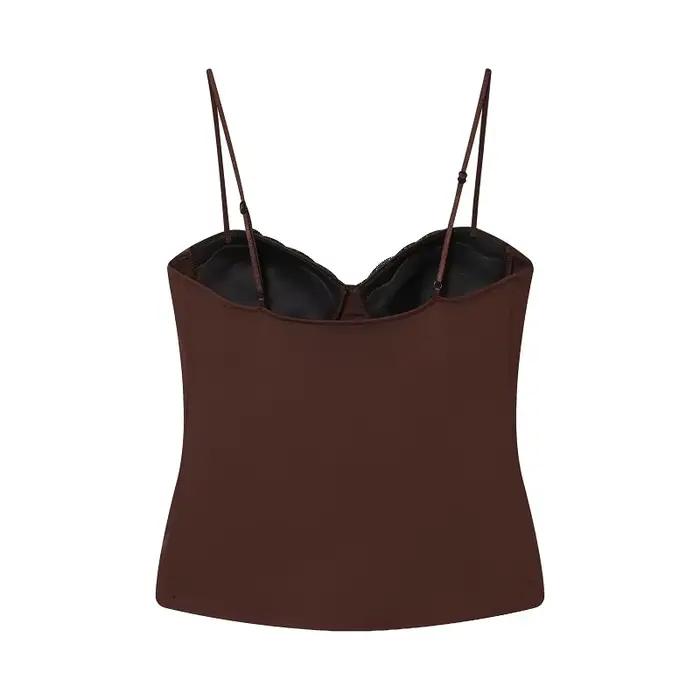MUJER dentelle haut Corset femmes Sexy dos nu