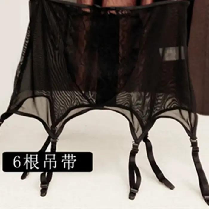 Porte-jarretelles taille haute pour femme