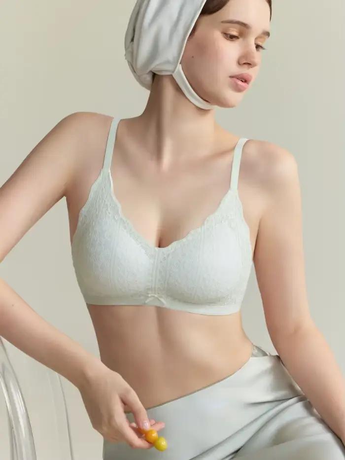 SUJIIN – soutien-gorge sexy en dentelle sans fil pour femmes