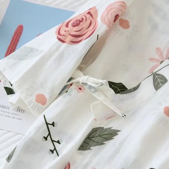 Robe de Nuit Kimono Japonais pour Dames