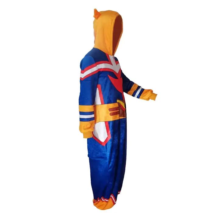 Costume de Cosplay All Might Anime My Hero Academia, combinaison Zentai une pièce, pyjama, robes, body de Cosplay, vêtements