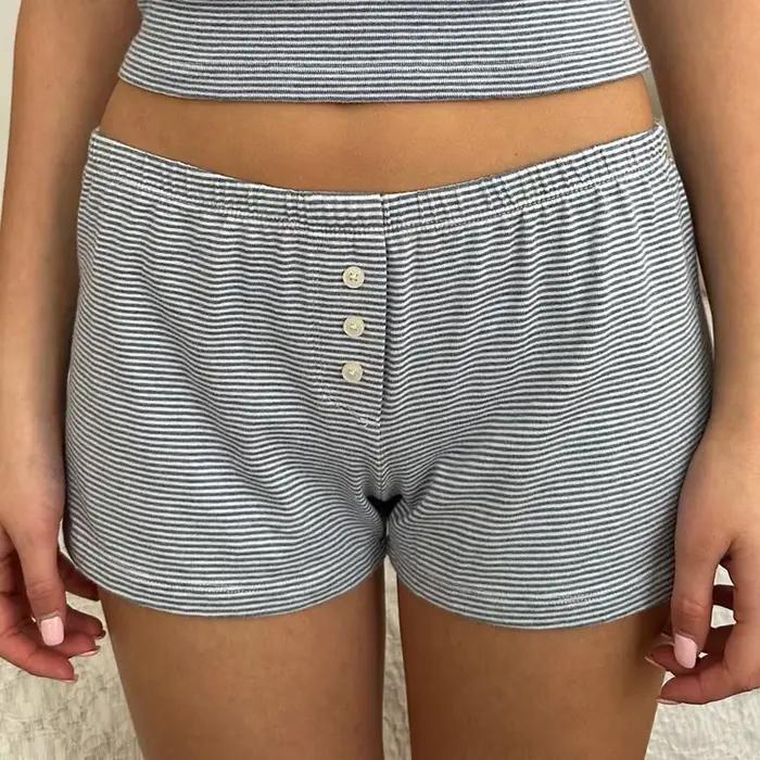 Short de pyjama Y2K pour femme