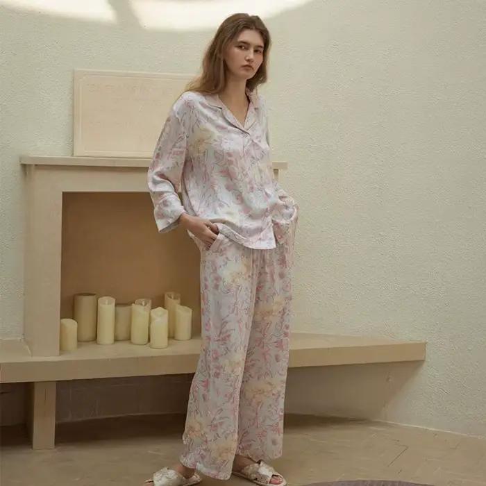 Ensemble pyjama de Style français pour femmes