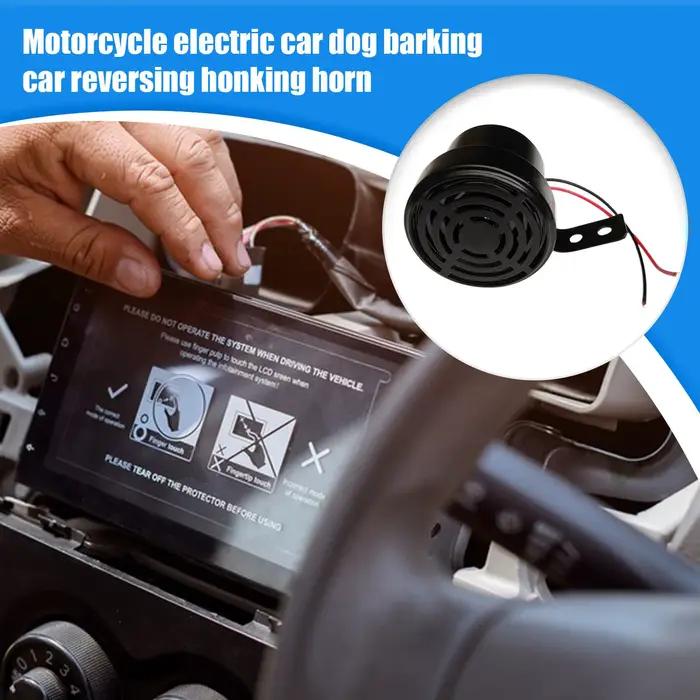 Klaxon anti-aboiement pour voiture, alarme sonore pour animaux, 4 niveaux de réglage du volume, klaxon de recul