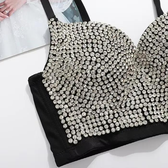 Bustier Steampunk avec Strass pour Femme