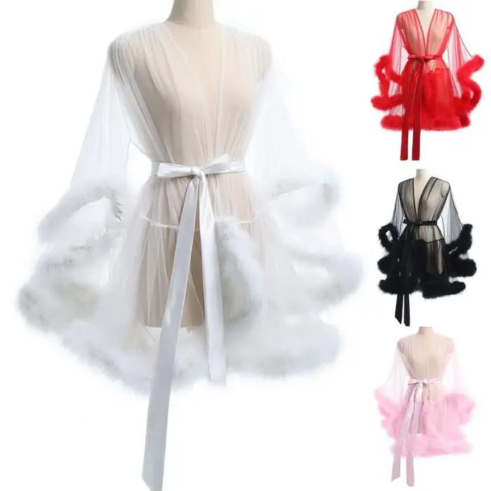 Robe sexy en velours côtelé pour femmes - SANWOOD - Style amincissant - Couleur unie - Taille ajustable - Occasions spéciales