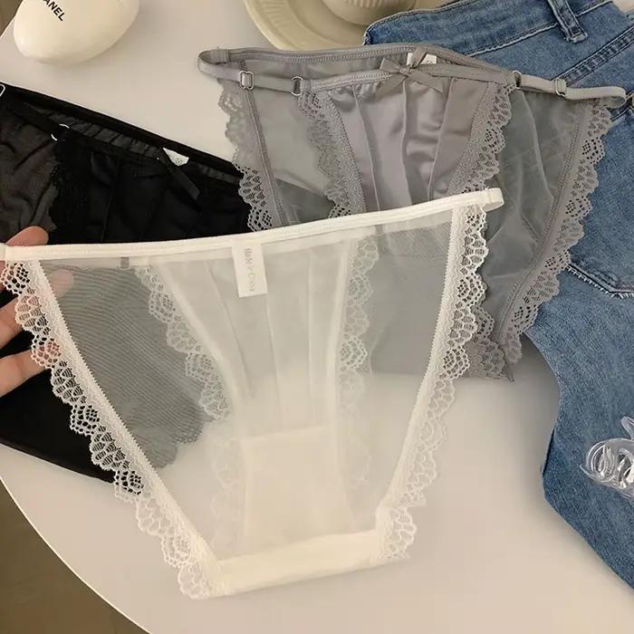 Culotte rétro en Satin de soie glacée pour femmes