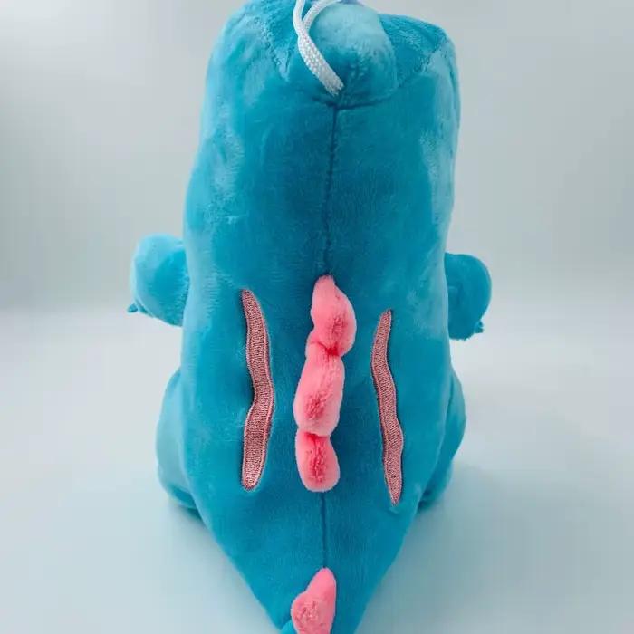 POELLsimplifié-Jouet en Peluche Totodile de 22cm, Petite Figurine de Crocodile Sciant, Dessin Animé