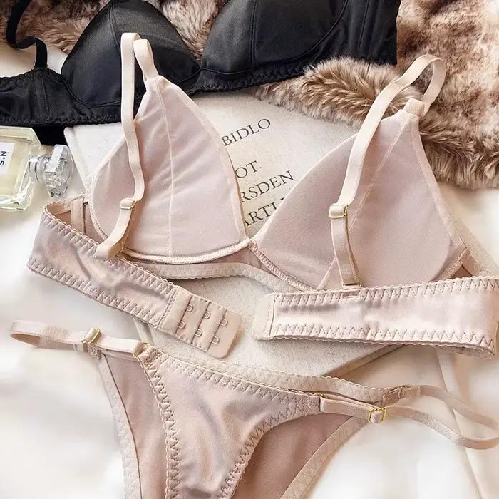 Soutien-gorge Triangle français pour femmes