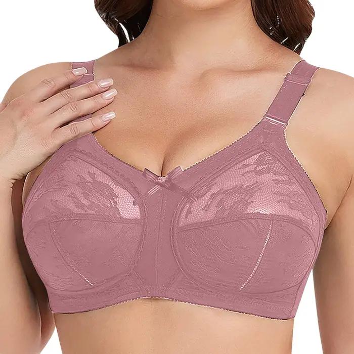 Soutien-gorge grande minimiseur en dentelle pour femmes