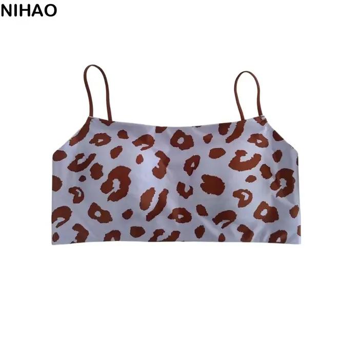 Soutien-gorge sans fil en satin à fines bretelles