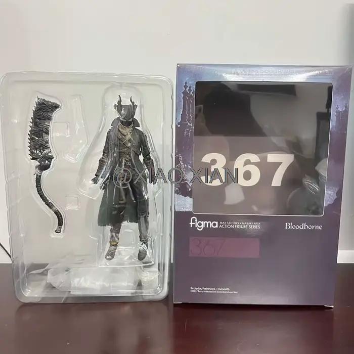 Bloodborne Figma 367 Figure les chasseurs sang chasseur jeu décoration modèle jouets figurine d'action cadeau de noël pour enfant