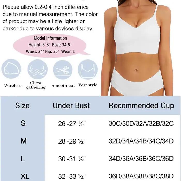 Soutien-gorge dos bas sans couture