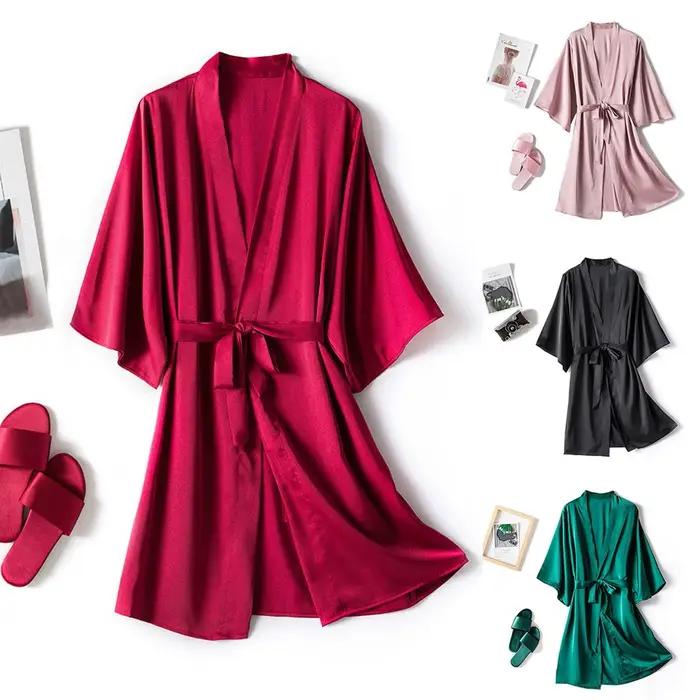 Kimono peignoir Robe femme