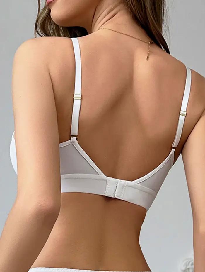 Soutien-gorge sans bretelles évidé pour dames
