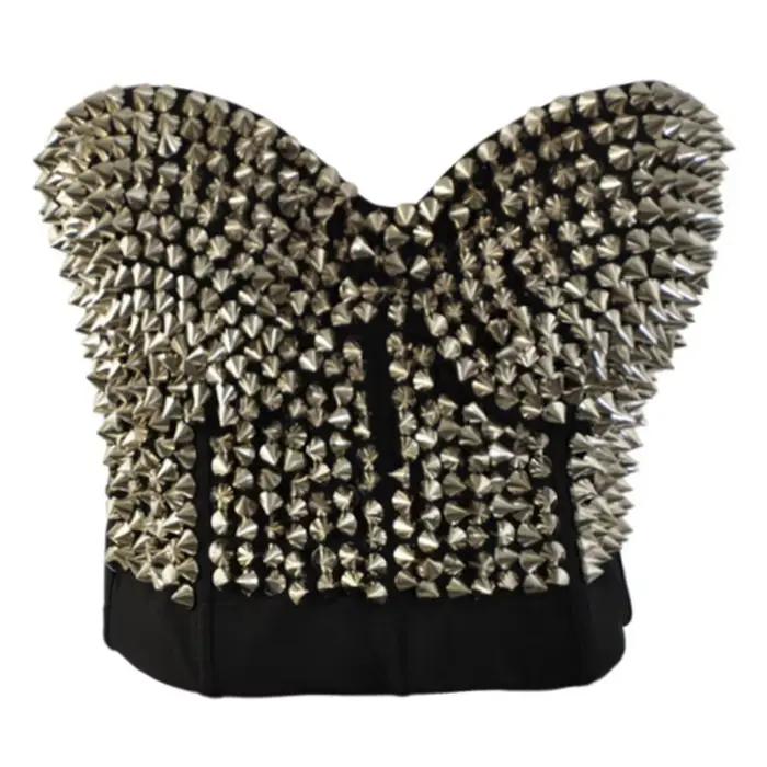 Soutien-gorge Steampunk à Rivets pour Femme