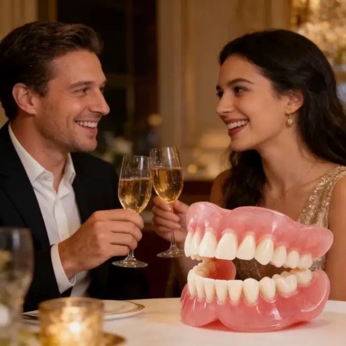 Prothèses dentaires immédiate : Bases de prothèses conçues spécifiquement pour les adultes sans dents