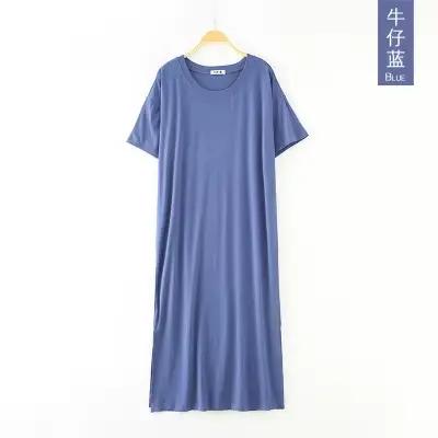 Robe de nuit en coton modal pour femmes