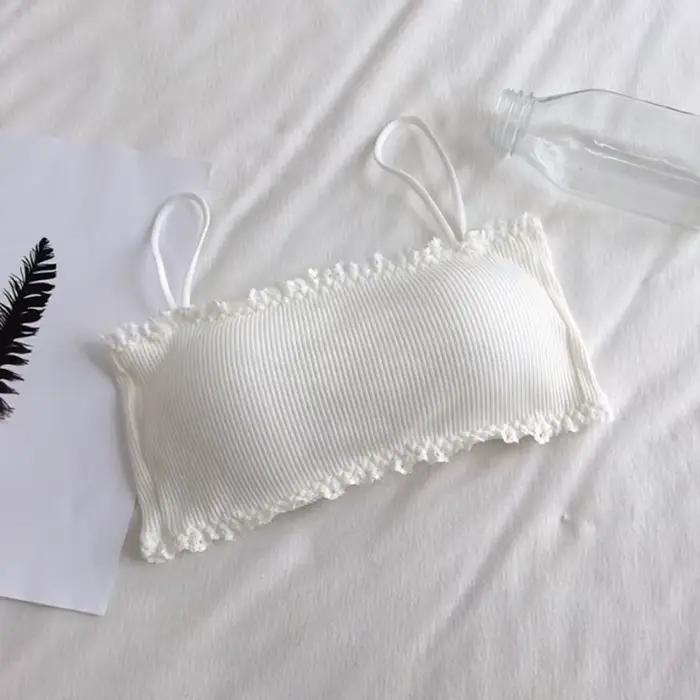 Soutien-gorge en coton pour femme
