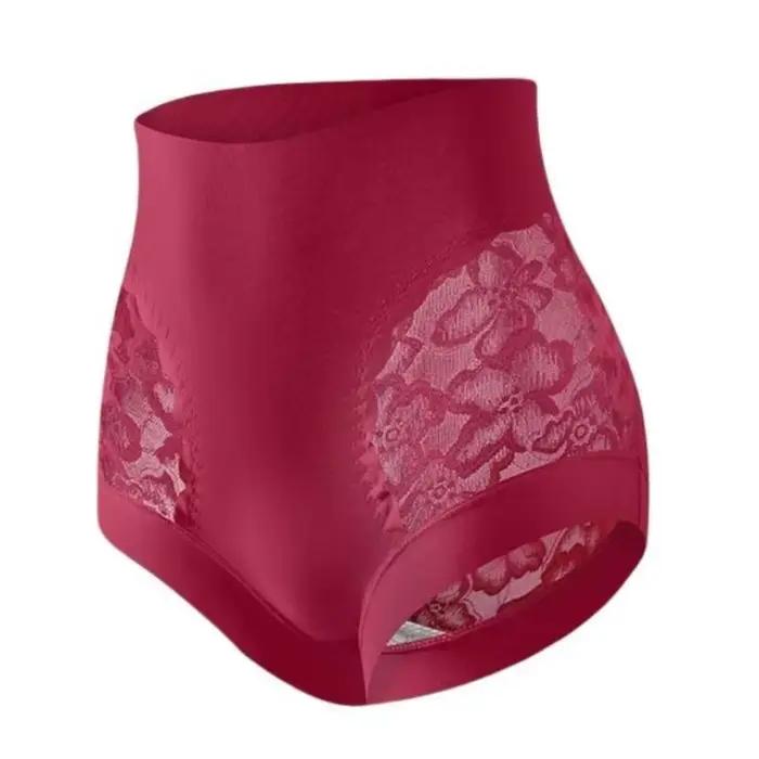Dentelle fleurs post-partum corps Shaper taille haute Shapewear sans couture caleçon ventre contractant taille formateur bout à bout slips