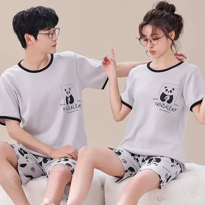 Nouveaux pyjamas d'été pour amoureux