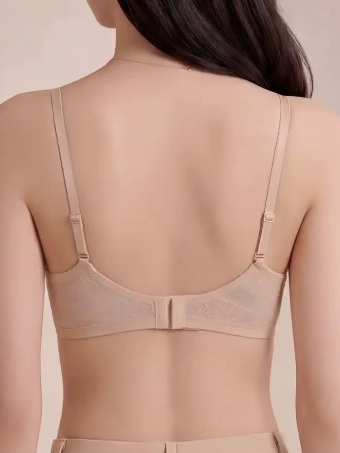 Soutien-gorge triangle en dentelle pour femme