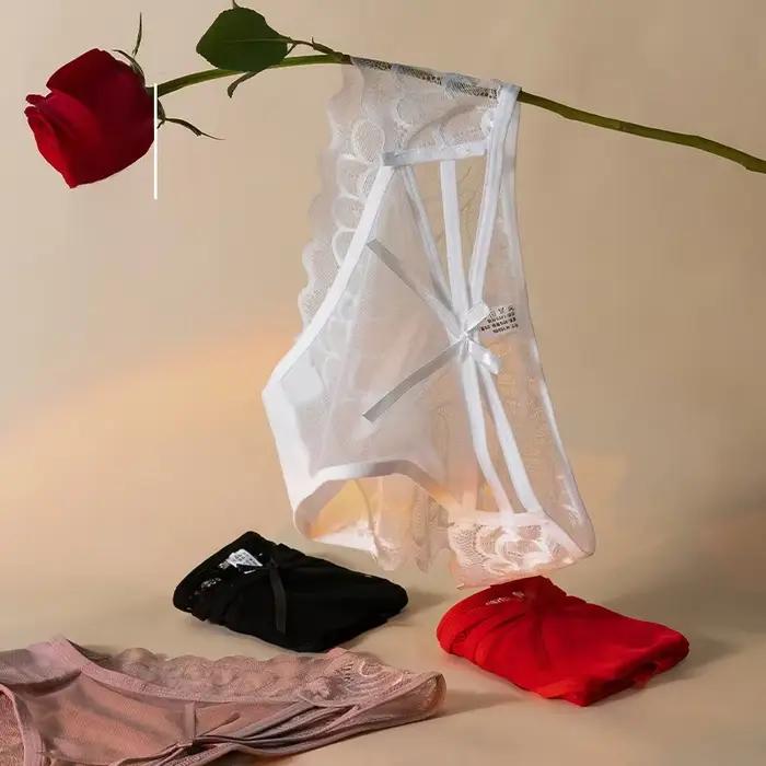 Culotte en dentelle fine pour femmes