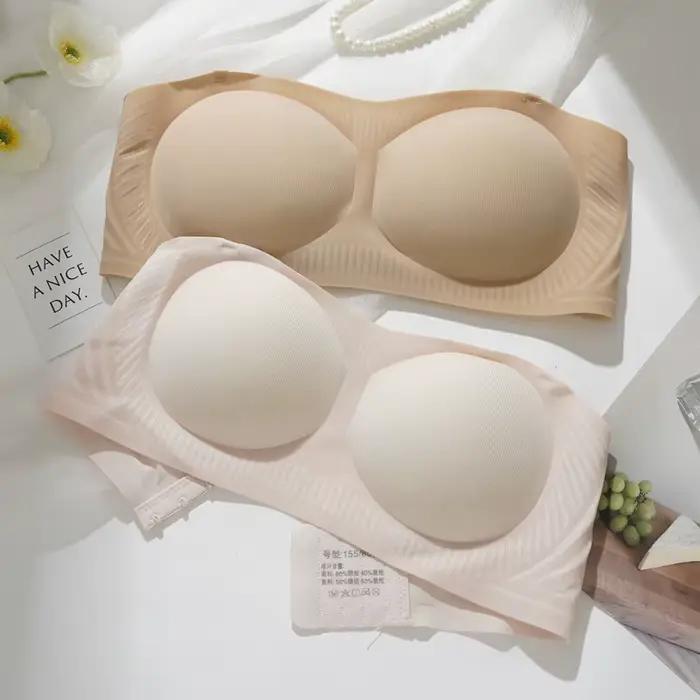 Soutien-gorge sans bretelles pour femmes à petite poitrine