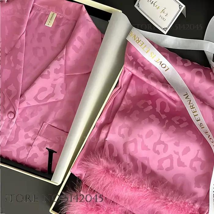 Ensemble de pyjamas à manches longues pour femmes