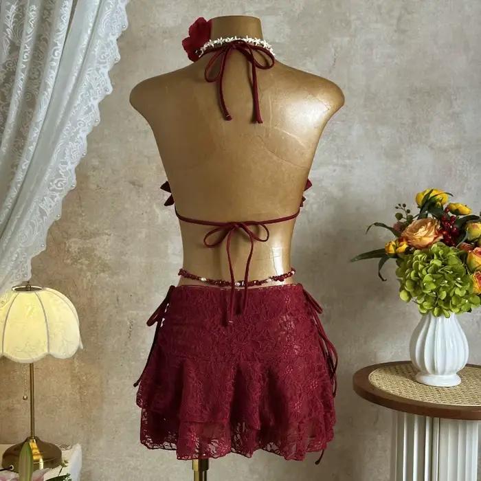 Ensemble de bikinis triangle pour femmes