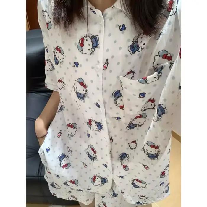 Ensemble pyjama Hello Kitty pour femmes