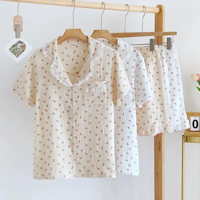 Vêtements de nuit en coton pour femmes