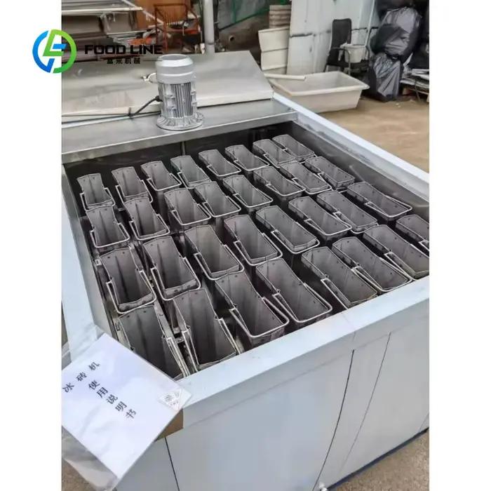 Machine à glaçons de 1 tonne personnalisée, haute qualité, directement de l'usine, stable, adaptée aux commerciaux d'équipements industriels transfrontaliers
