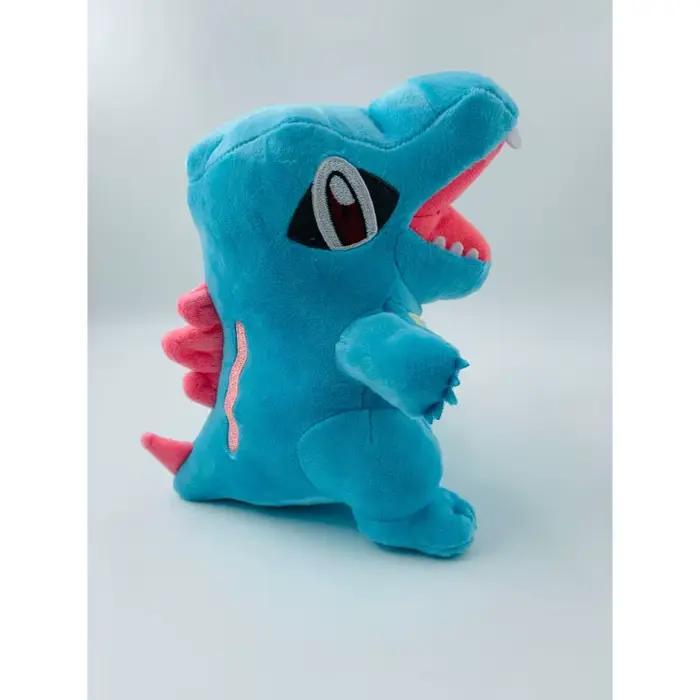 POELLsimplifié-Jouet en Peluche Totodile de 22cm, Petite Figurine de Crocodile Sciant, Dessin Animé