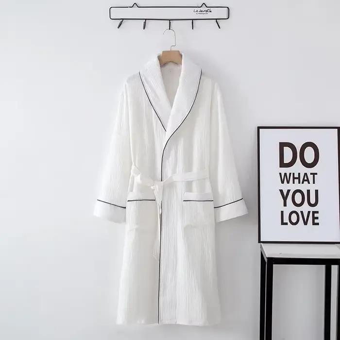 Chemise de nuit en coton pour couple