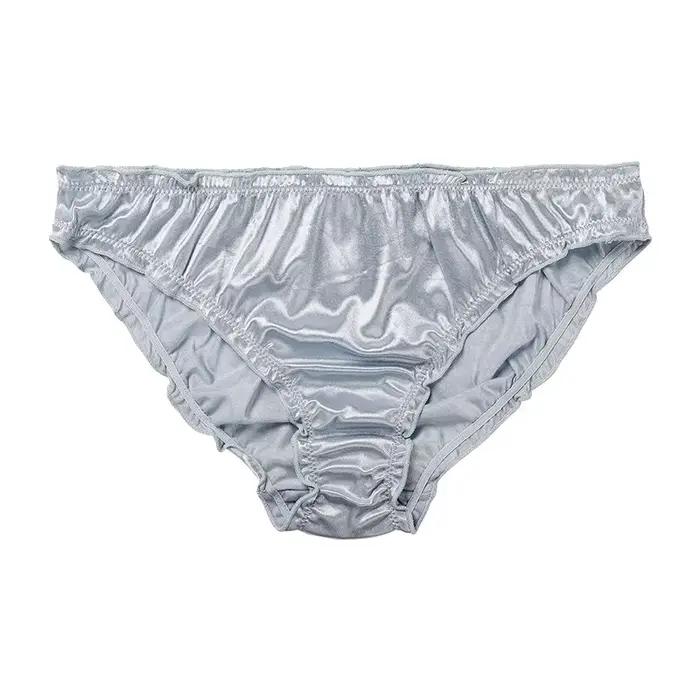 Culotte en satin taille basse pour femmes, super extensible, confortable et élégante lingerie sous-vêtements femme occasions spéciales