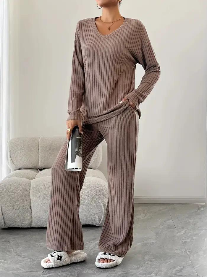 Ensemble pyjama 2 pièces pour femmes
