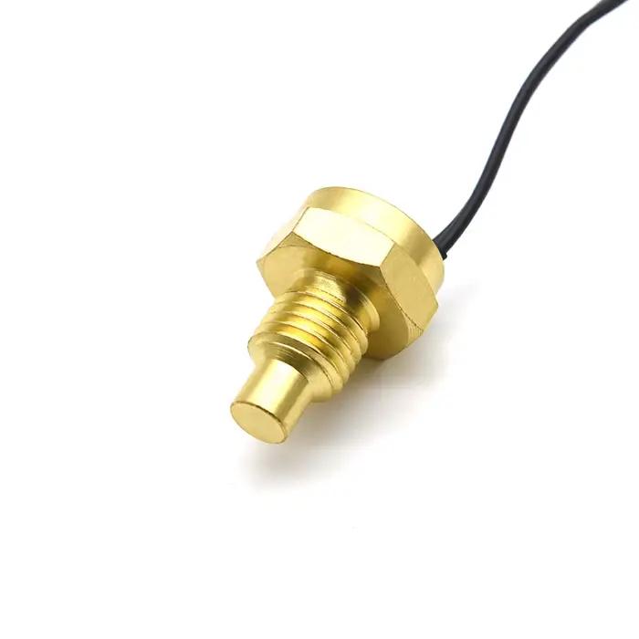 Capteur de température de l'eau 10MM 14MM 17MM 21MM NPT1/8, capteur de température à filetage pour train, camion, bateau, navire, véhicule