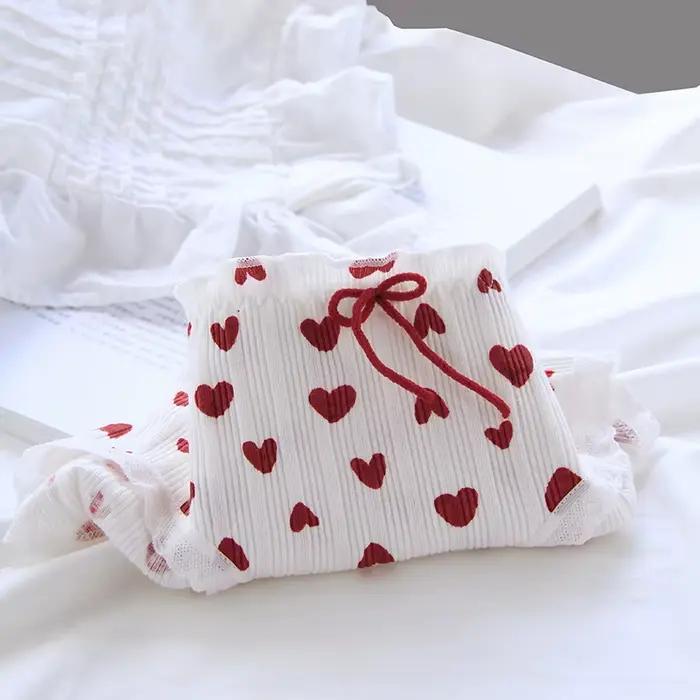 Culotte en coton à lacets pour femmes